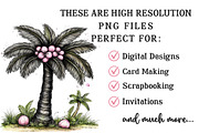 Watercolor Gothic Summer Clipart, an Illustration by OK Design (Thumbnail 6 of 6)