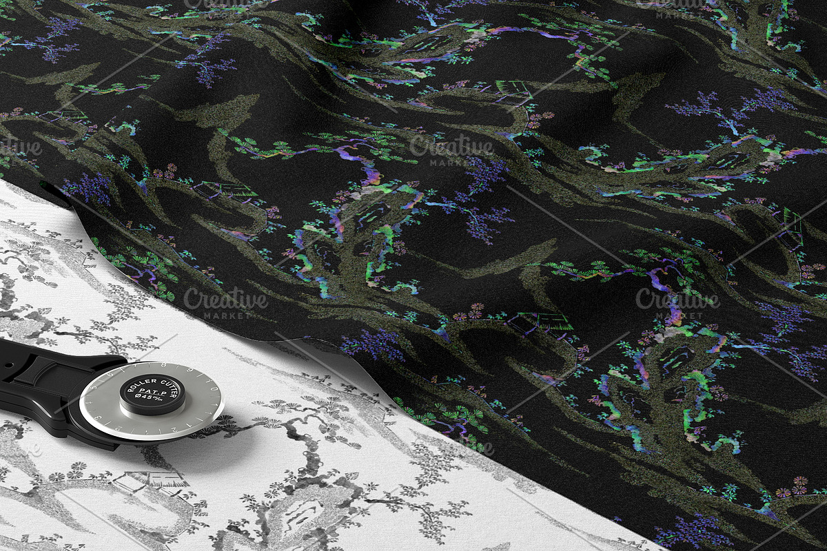 Abalone Garden | 6 Seamless Patterns, a Pattern Graphic by PATTERNBASE (Photo 3 of 8)
