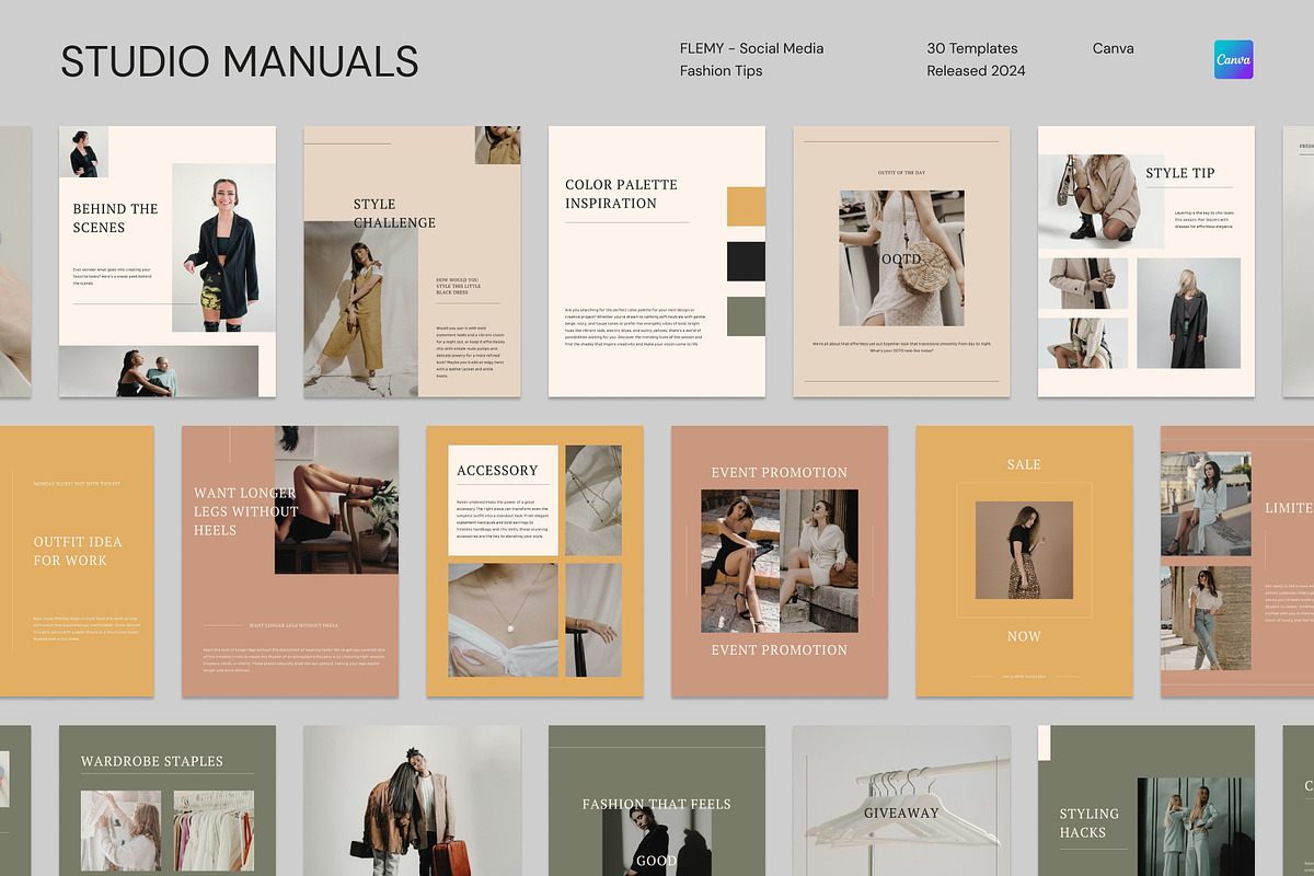 FLEMY – Social Media Fashion Tips, a Social Media Template by Studio Manuals (Photo 4 of 8)