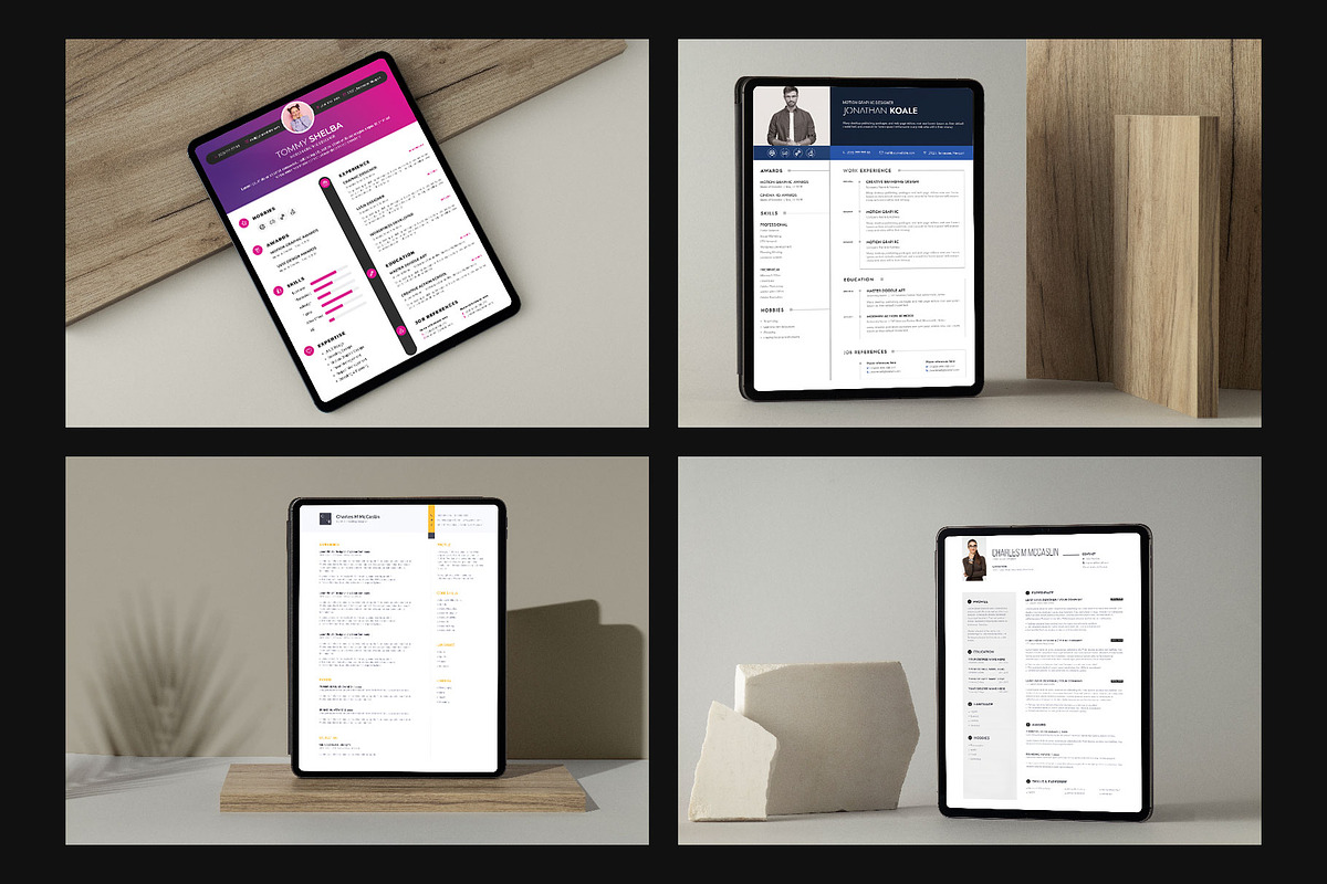 Xoai | Resume CV Kit, a Print Template by iDoodle Studio (Photo 7 of 7)