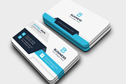 Corporate Business Card Template, a Business Card Template by GFXCity (Thumbnail 2 of 3)