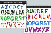 Letterstrokes - Centerline FontShape, a Shape Add-On by DonkeyWorx (Thumbnail 2 of 5)