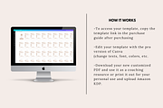 Academic Semester Planner, a Templates & Theme by KDPISH (Thumbnail 4 of 4)