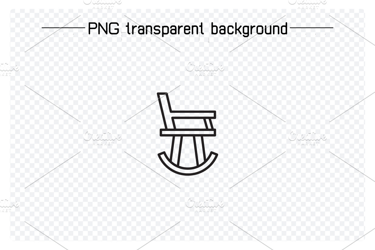 Chair Icons Line Illustration, an Outline Icon by Designfour (Photo 2 of 7)