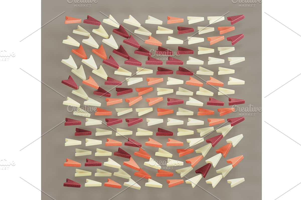 Arrows moving forward 3d background, a Pattern Graphic by Marozhkastudio