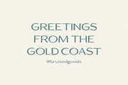 Coastal, a Sans Serif Font by Bruised Goods (Thumbnail 3 of 5)