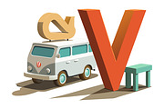 A-Z 3D Alphabet with Cute Character, a Graphic by Creative_View (Thumbnail 5 of 28)