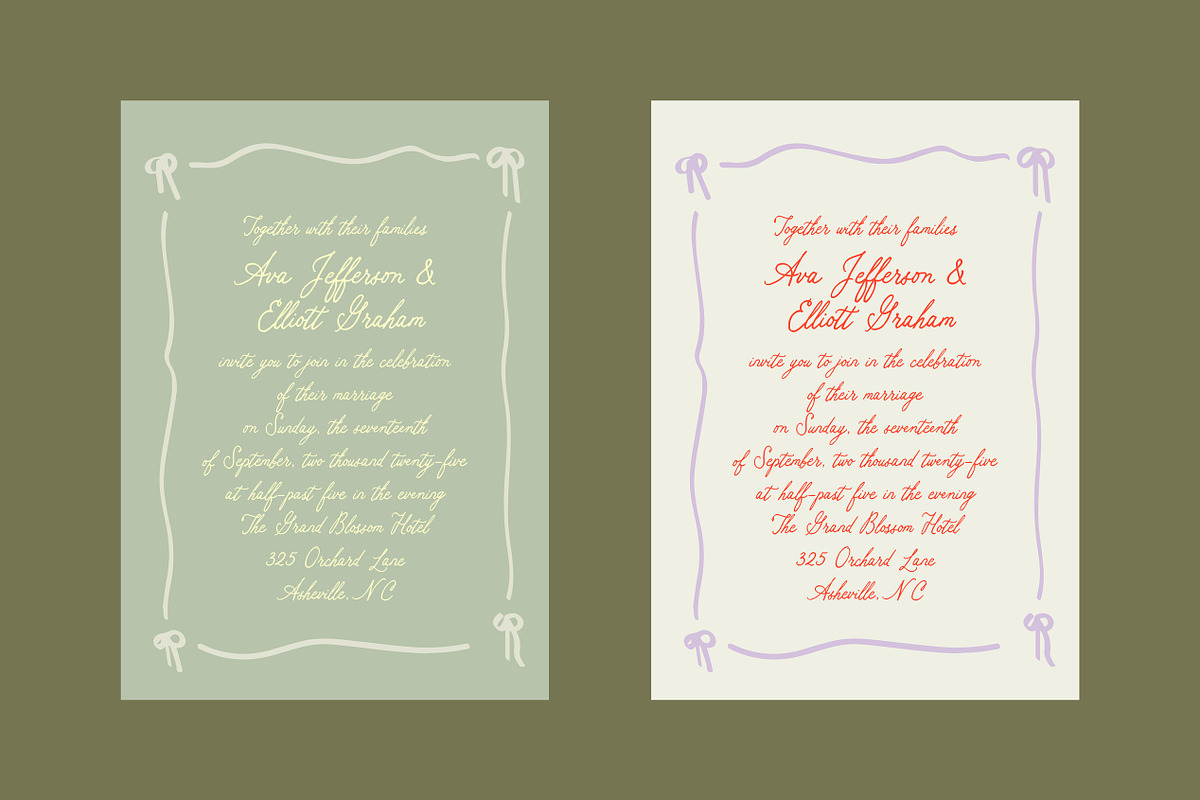 Somerset Garden Font, a Handwritten Font by PeachCreme (Photo 5 of 7)