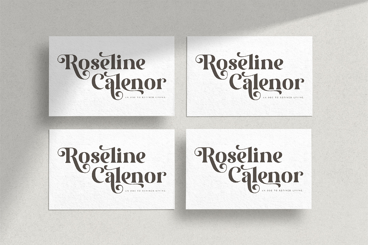 Silent Garden, a Serif Font by Prestige Artsy Studio (Photo 6 of 10)