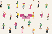 Waiting in line (vector), a Healthcare Illustration by Grivina's shop (Thumbnail 10 of 19)