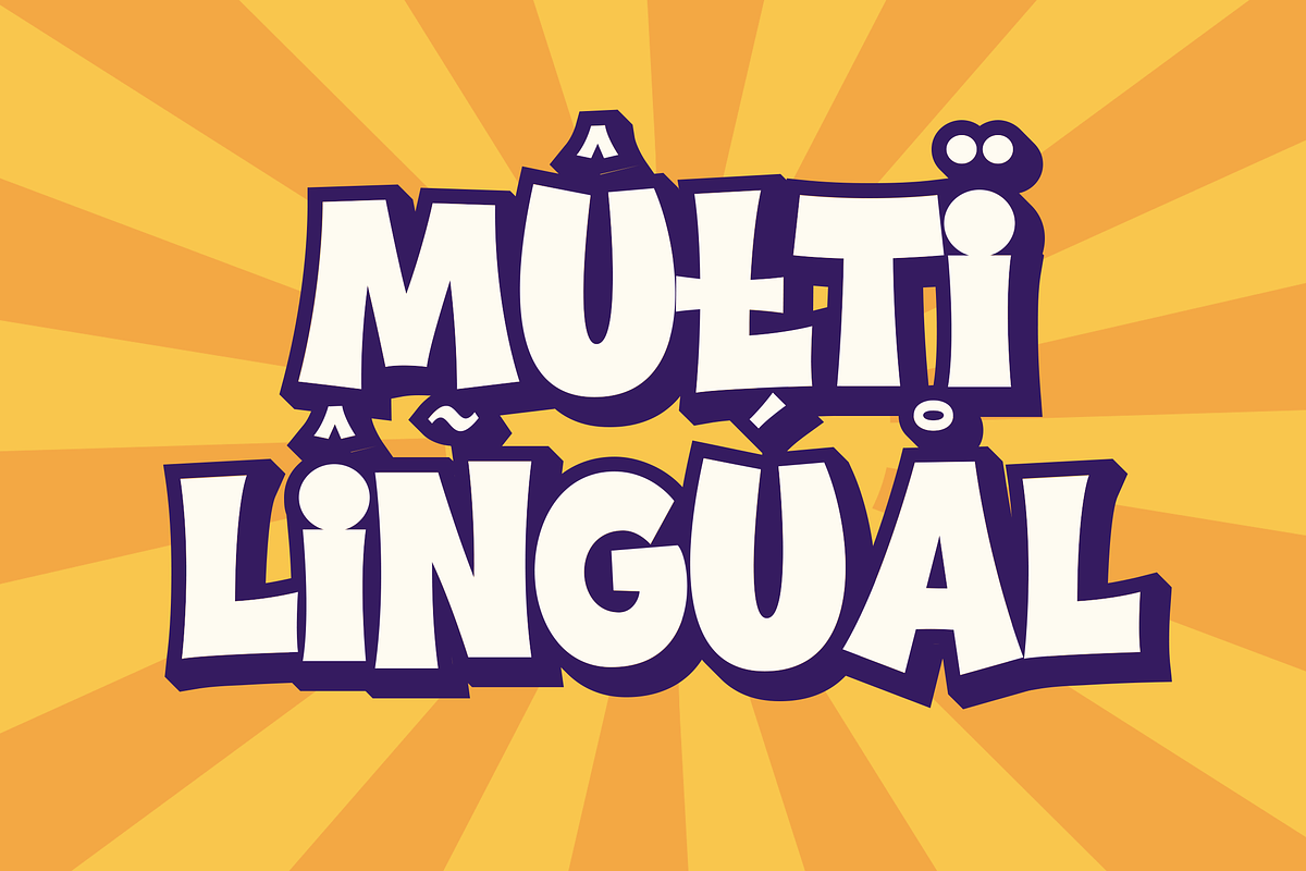 Comic jungle a playful cartoon font, a Sans Serif Font by Blankids Studio (Photo 11 of 12)