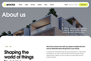 Real Estate & Construction Group, a WordPress Template by Design Spade (Thumbnail 2 of 11)