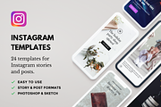 Lush: 24 Instagram Template Bundle, a Social Media Template by Nice, Very Nice (Thumbnail 1 of 6)