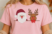 Santa Reindeer Christmas PNG, an Object Illustration by DreamCafeArt (Thumbnail 5 of 6)