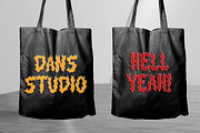 Ember Molten Fire Graffiti Metal, a Blackletter Font by dansdesign (Thumbnail 4 of 12)