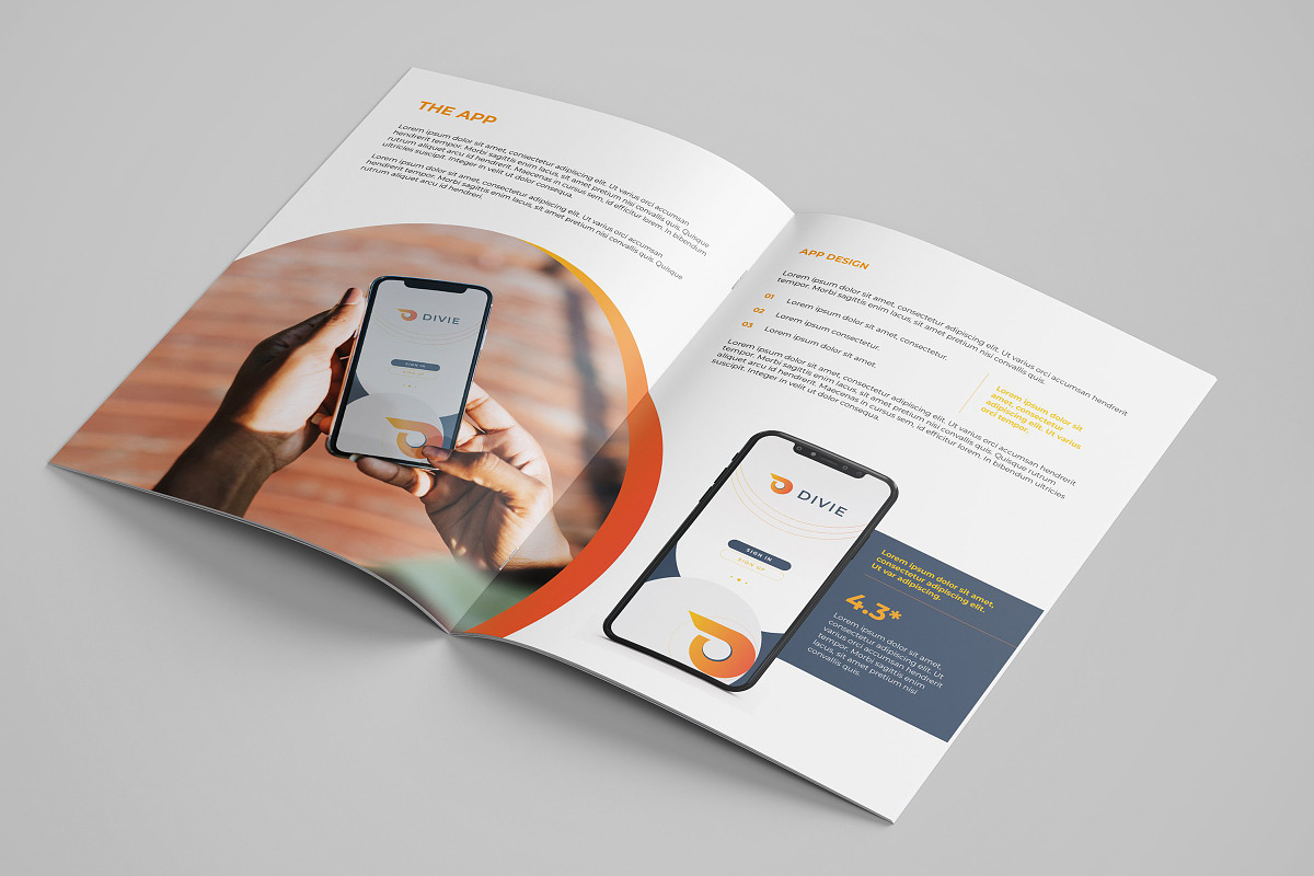Brand Guideline Template, a Brochure Template by Template Shop (Photo 7 of 8)
