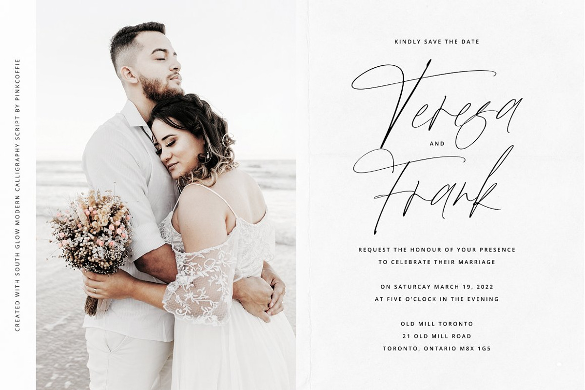 Modern Font & Logo Bundle - 85%Off, a Script Font by Pink Coffie (Photo 10 of 65)