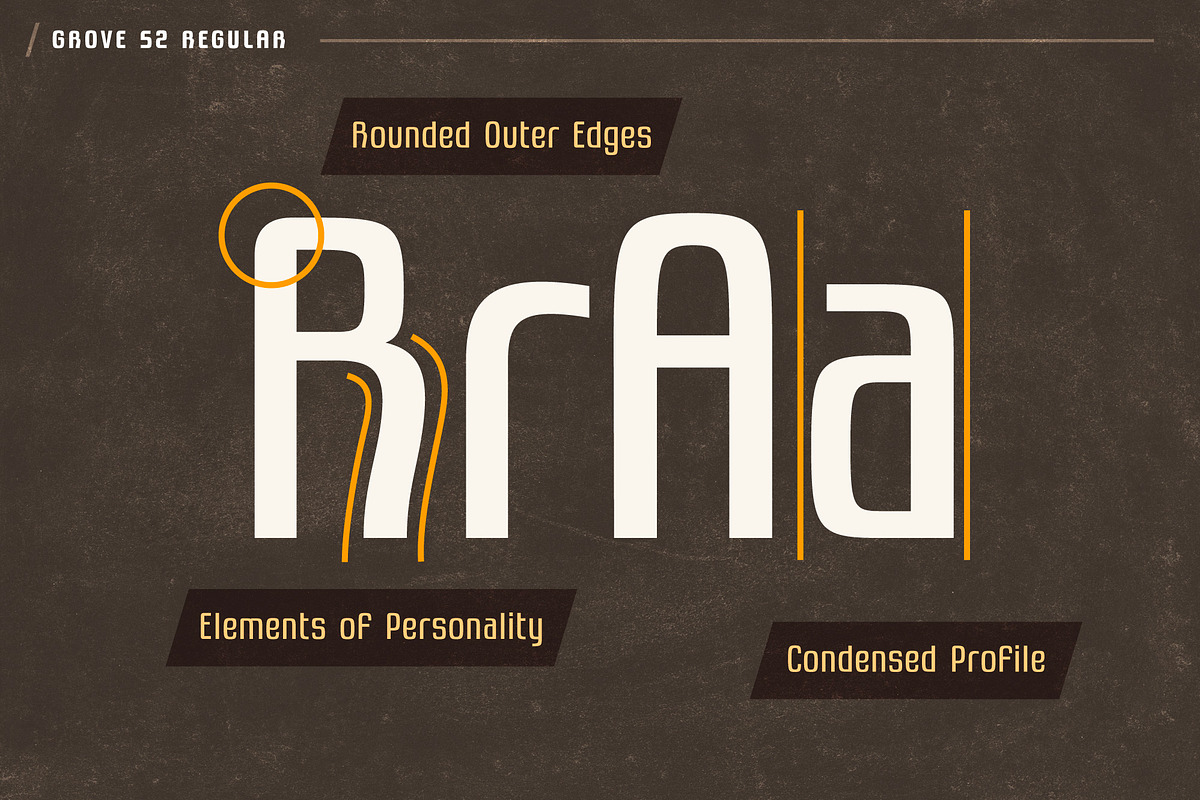 Grove 52 - Retro Agriculture Font, a Sans Serif Font by Parker Creative (Photo 4 of 10)