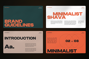 Minimalist Brand Guidelines Keynote