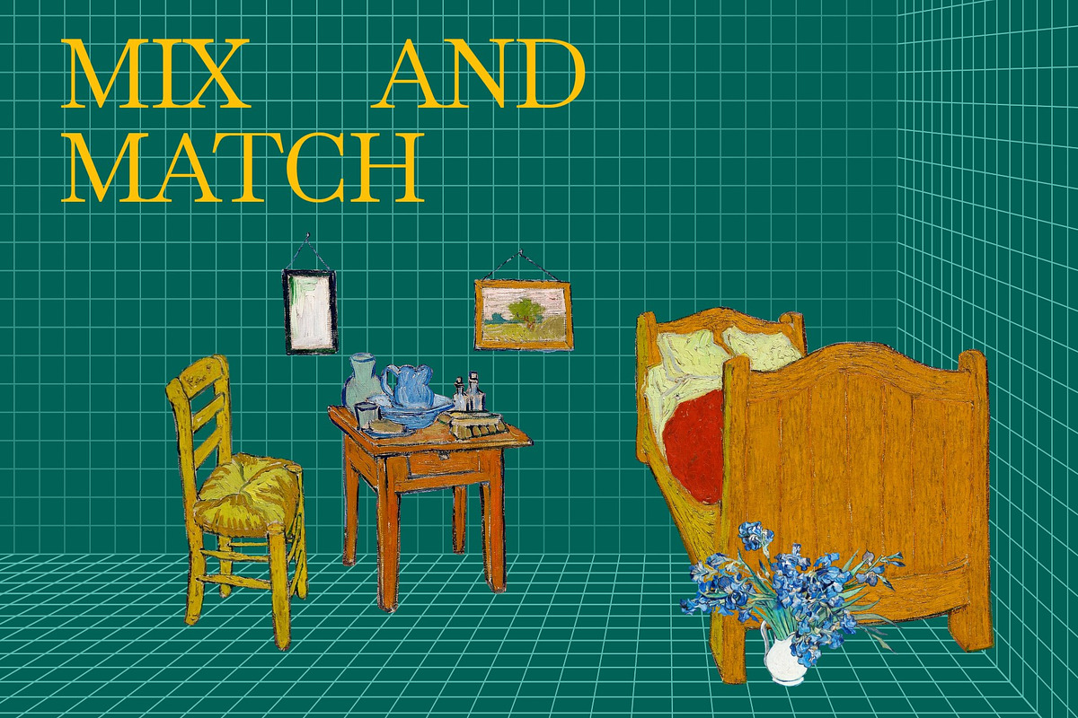Van Gogh Stickers Pack, an Object Graphic by Saint aury Studio (Photo 2 of 4)