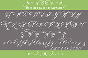 Belluccia Pro Bold Font, a Script Font by Debi Sementelli (Thumbnail 5 of 5)