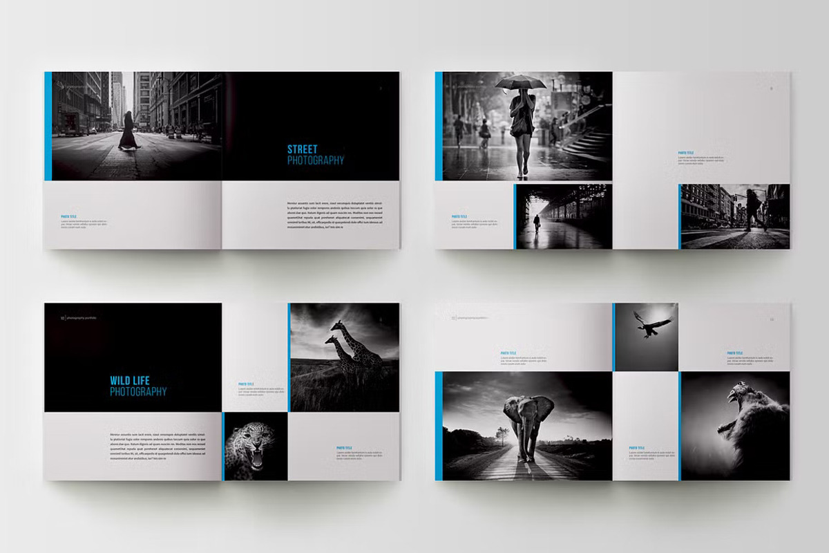 Photography Portfolio Template, a Brochure Template by adekfotografia (Photo 4 of 10)