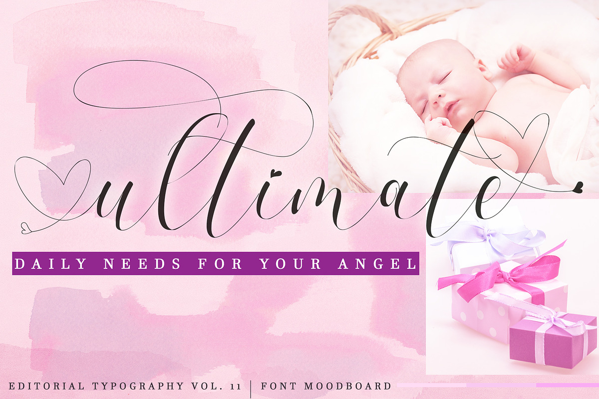 Refillia Calligraphy 'Beauty', a Script Font by Aldedesign (Photo 11 of 16)