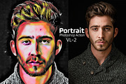 Portrait Cartoon Effect Action, an Action Add-On by MRI STUDIO (Thumbnail 4 of 24)