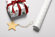 Christmas watercolor patterns, a Pattern Graphic by LeriaArt watercolor (Thumbnail 4 of 8)