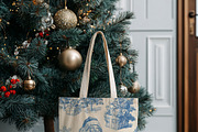 Vintage Christmas Pattern Collection, a Pattern Graphic by Olya Creative (Thumbnail 16 of 21)