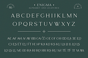 Enigma, a Serif Font by Larin Type Co. (Thumbnail 12 of 16)