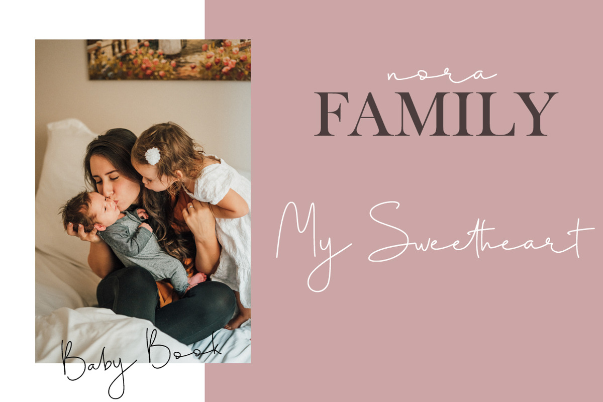 Heliconia Script Font, a Script Font by Face Lab (Photo 3 of 8)