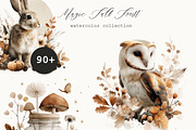 Watercolor Forest Animals, an Animal Illustration by Anna Sokol (Thumbnail 4 of 10)