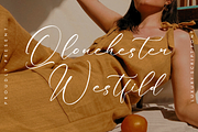 Qlouchester Westfild Luxury Script, a Script Font by Storytype Studio
