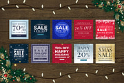 Christmas Social Media Bundle, a Social Media Template by MinimalStudioCo (Thumbnail 16 of 19)