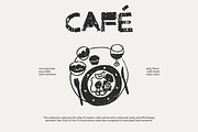 CAFÉ: Hand-Drawn Food Illustrations, a Food Illustration by Veyla (Thumbnail 1 of 15)