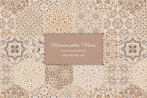 Moroccan seamless pattern