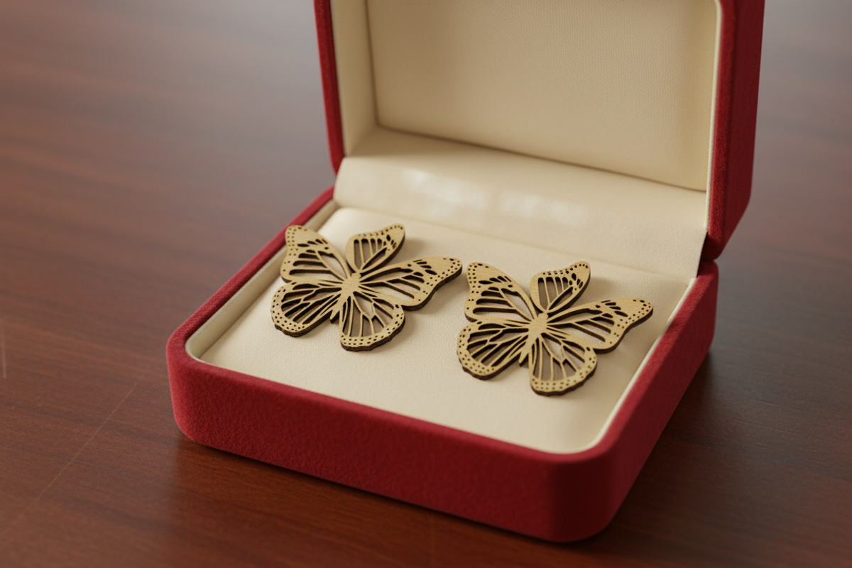 Beautiful elegant wooden laser cut, an Object Graphic by Designer_Momina (Photo 2 of 5)