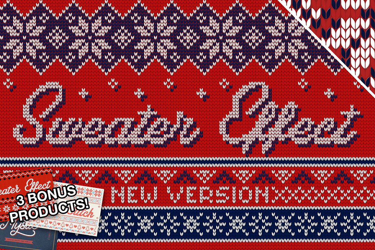 Christmas Sweater Effect Pro