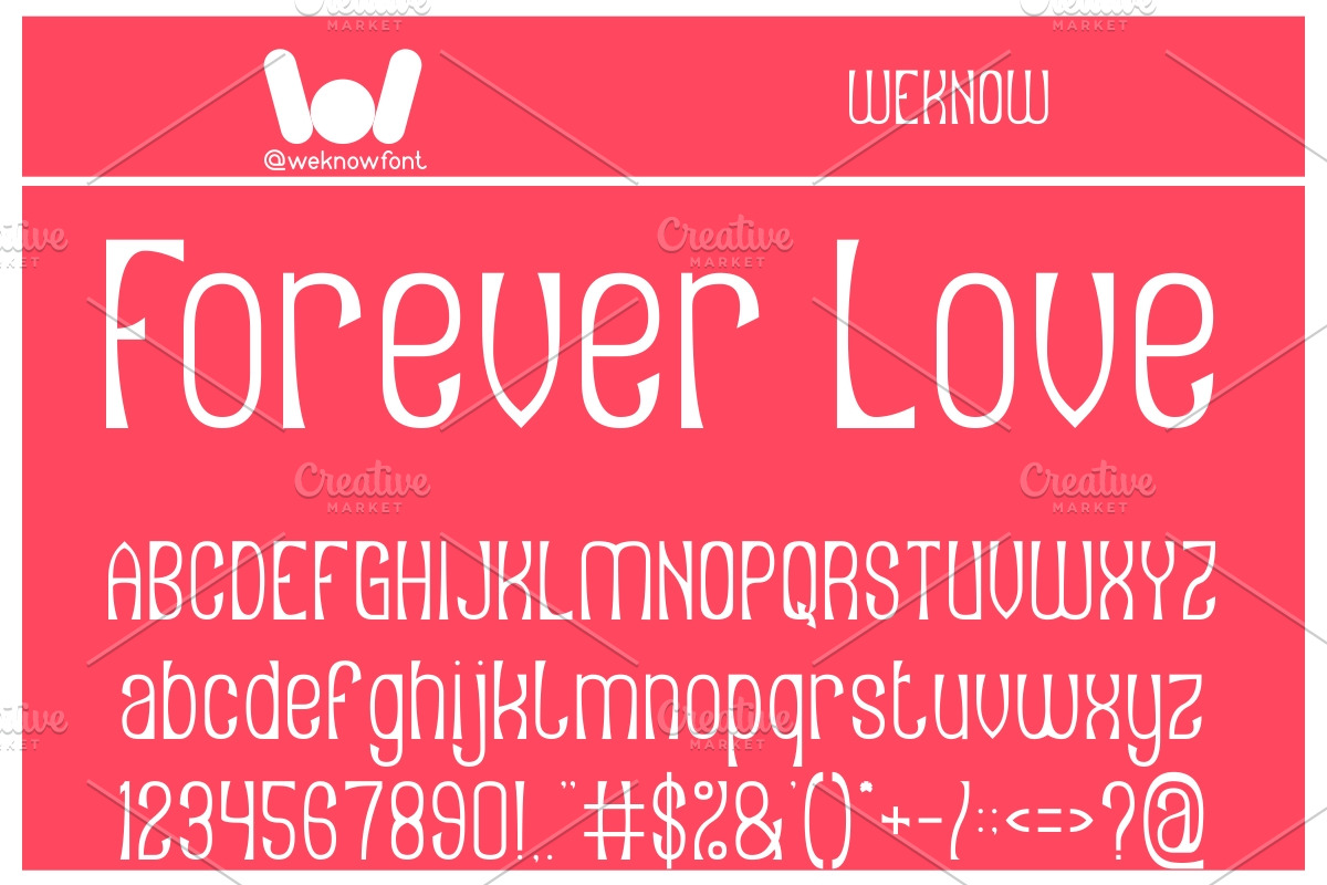 Beautiful Faces font, a Font by weknow (Photo 3 of 5)