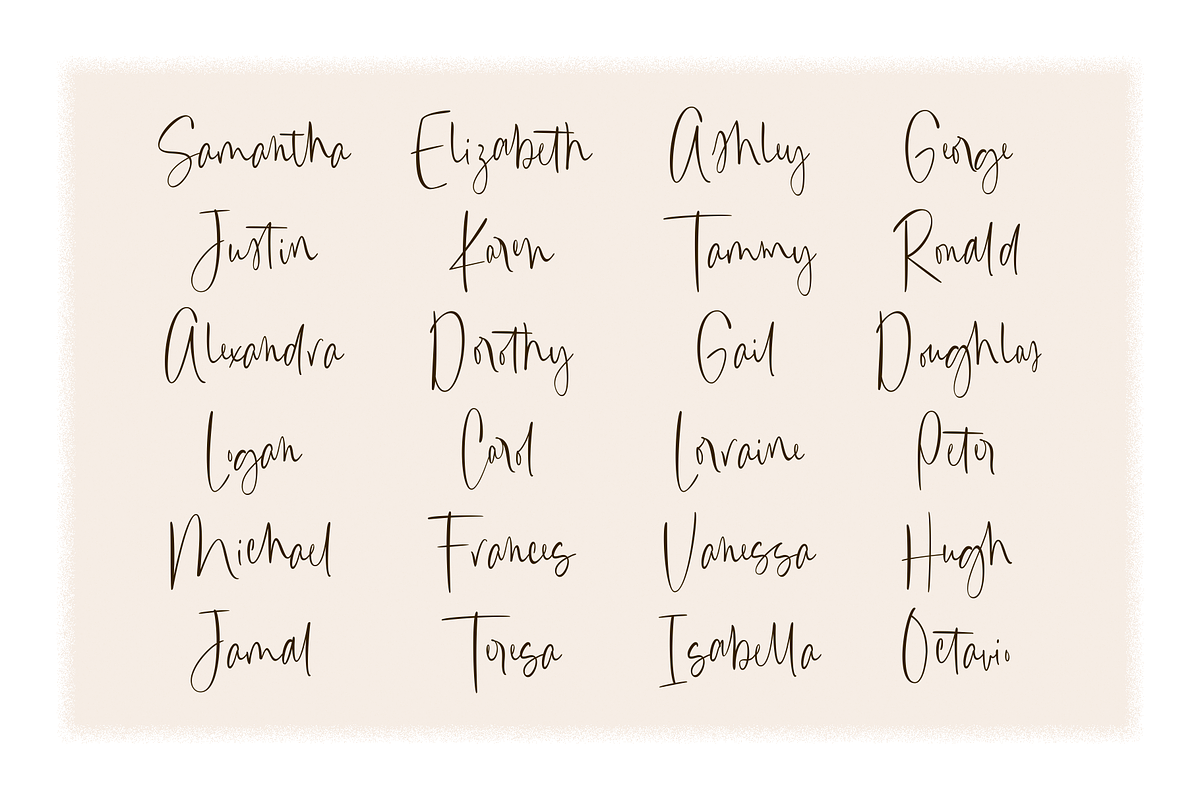 Canari - Modern Calligraphy Fonts preview 8