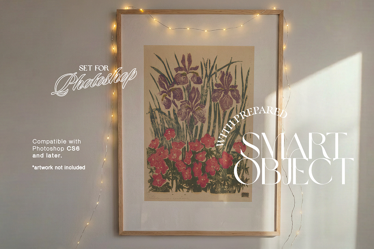 DIN A Festive Bedroom Mockup (PSD), a Household Mockup by WasMockups (Photo 3 of 6)