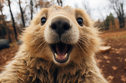 An endearing close-up image capturin, an Animal Photo by Perpis