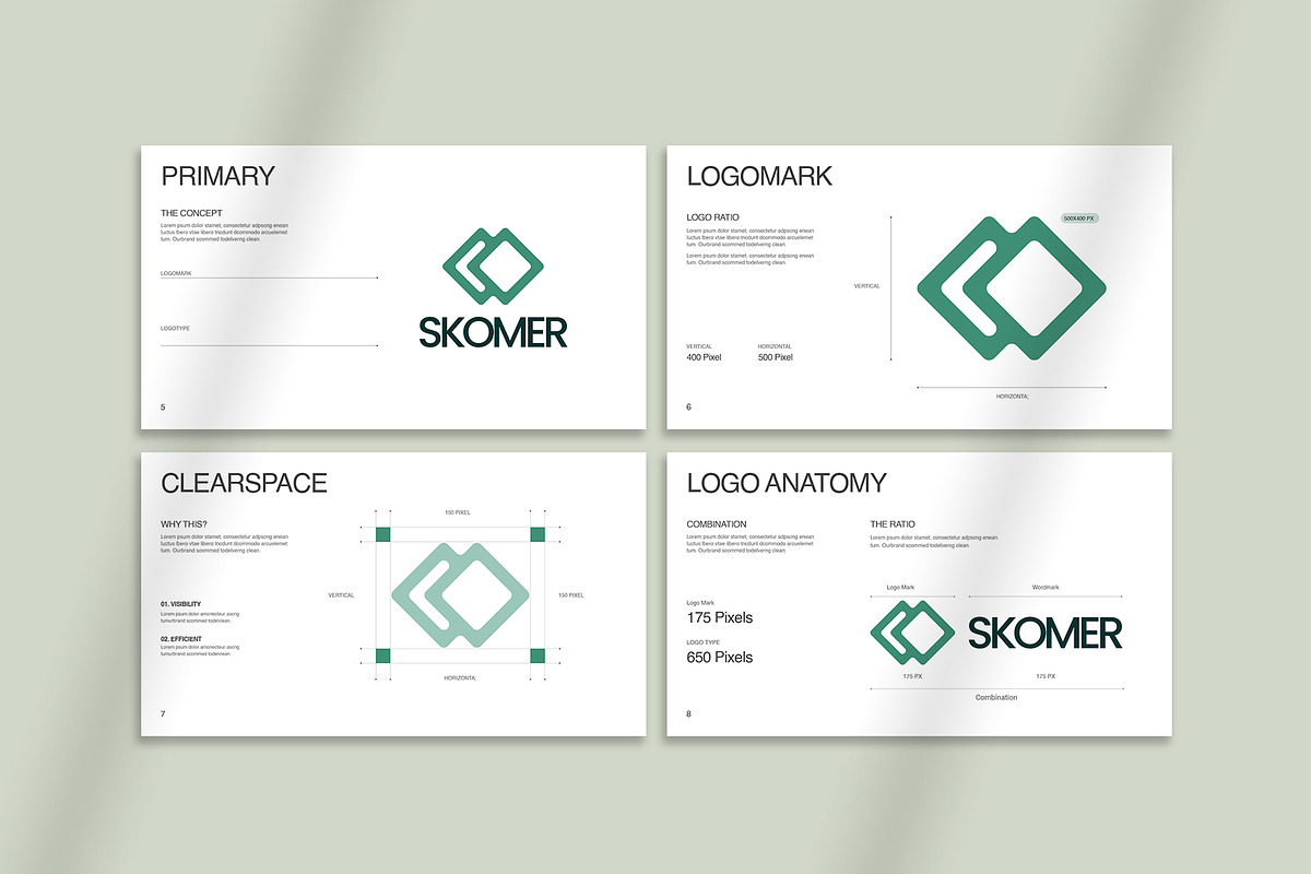 Brand Guideline Templates, a Branding & Logo Template by Oriofix (Photo 5 of 9)