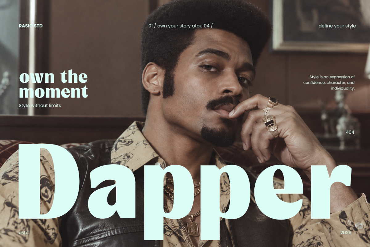 Candeur Modern Editorial Serif Font, a Serif Font by Rasio Studio (Photo 7 of 9)