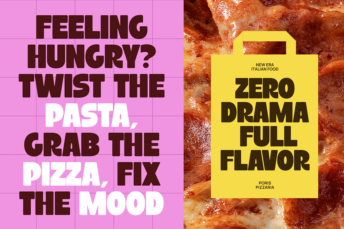 Poris - Modern Bold Display Font, a Sans Serif Font by Pekotype (Photo 11 of 15)