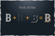 Jolly Barber. Vintage typeface, a Font by Fractal fonts & graphics (Thumbnail 3 of 5)