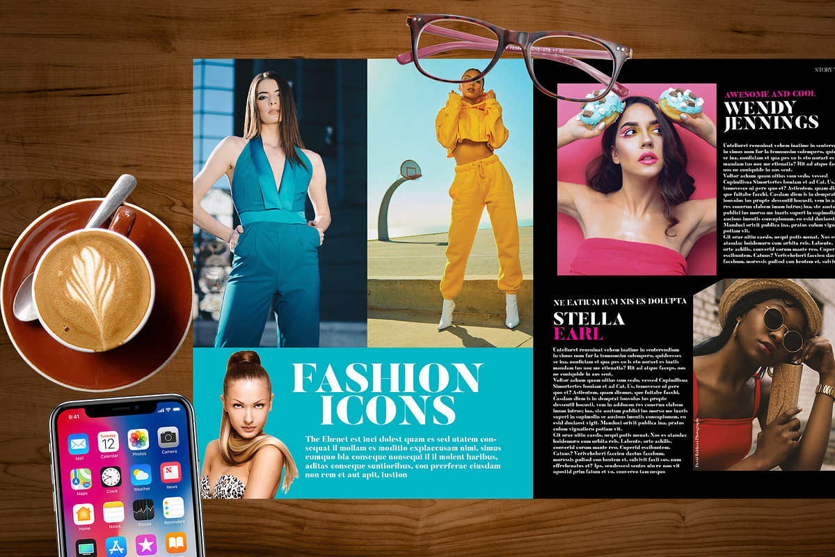 Magazine Template, a Magazine Template by Red Cactus Creative (Photo 8 of 20)