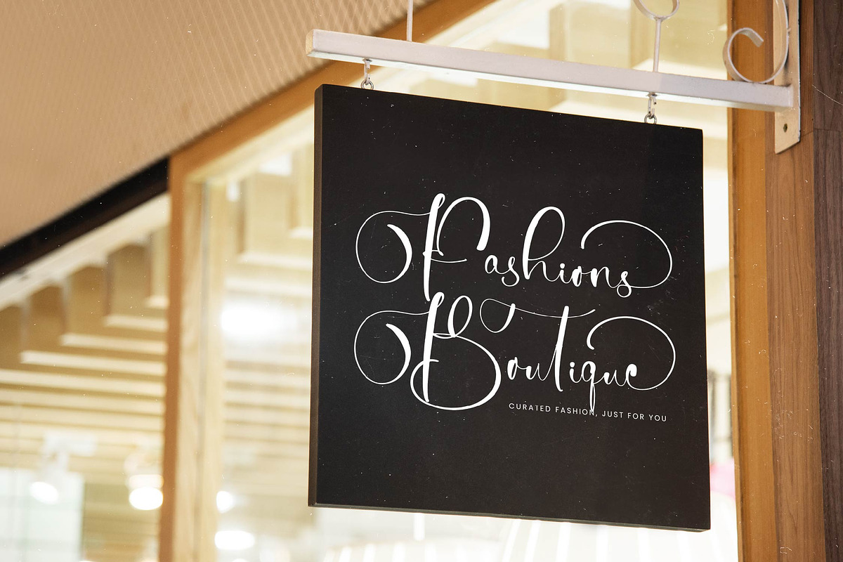 Tamylors Landry Stylish Calligraphy, a Script Font by stylishtype.co (Photo 13 of 20)