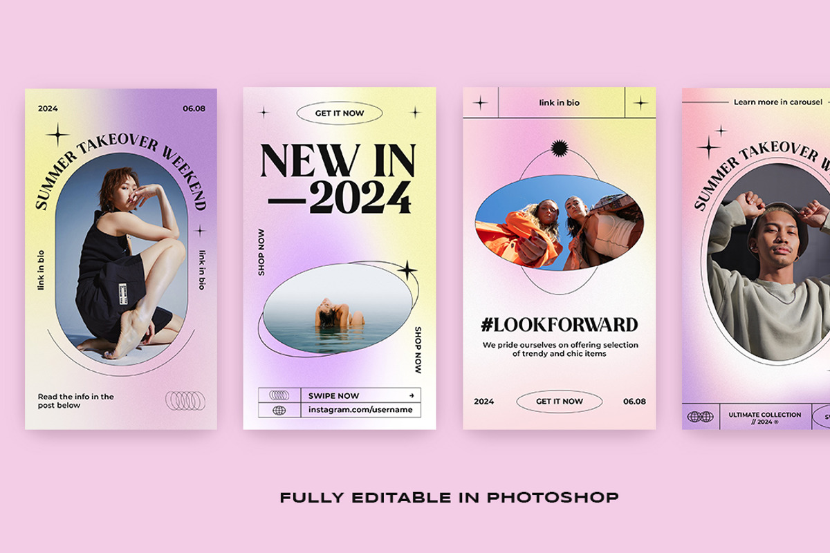 Instagram Post & Stories Template, a Social Media Template by Pixel_Vision_Store (Photo 3 of 3)